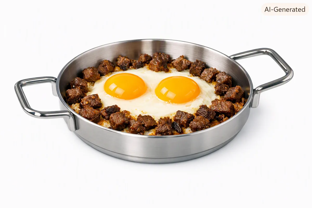Kavurmalı Yumurta