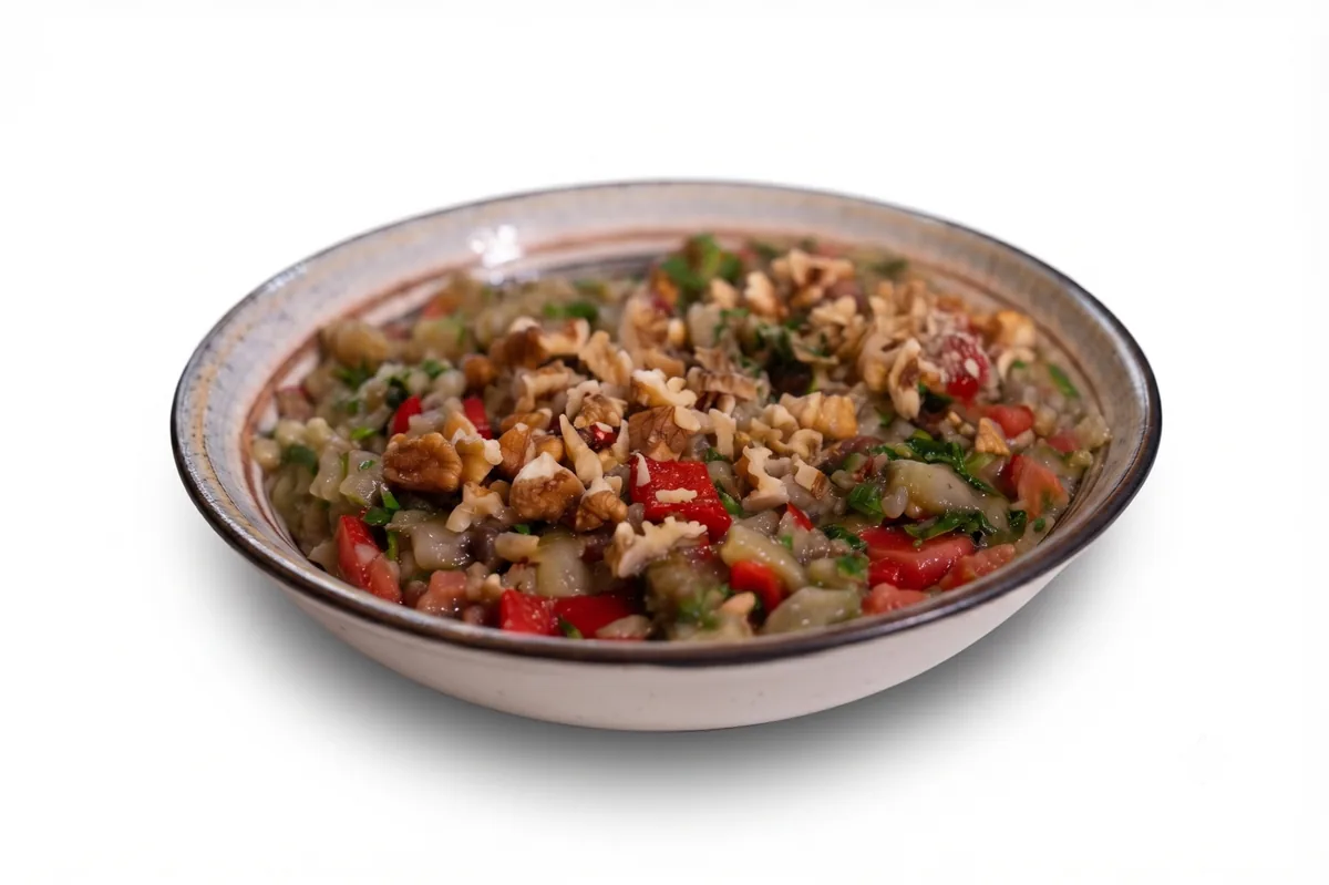 Köz Patlıcan Salatası